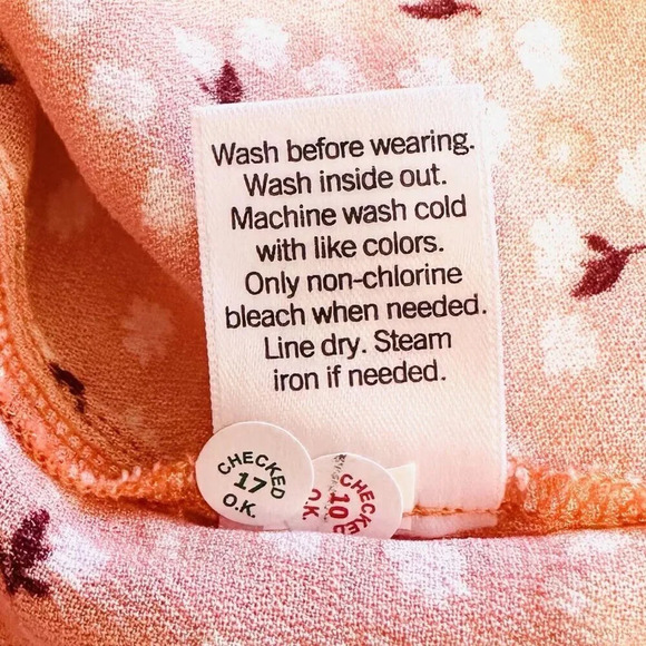 NWT SO GOODS FOR LIFE Juniors Sleeveless Straps Pullover V-Neck Orange Top Sz XL - Picture 11 of 12